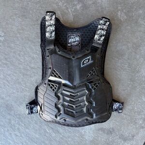 Chest plate and O’Neal pants